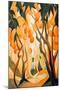 Orange Fruit Trees-Lea Faucher-Mounted Art Print