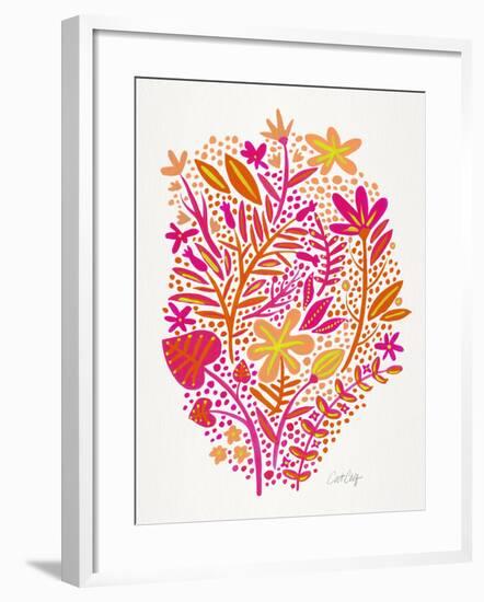 Orange Garden-Cat Coquillette-Framed Giclee Print