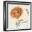 Orange Gerbera III-Chris Paschke-Framed Art Print