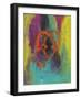 Orange Graffiti II-Joyce Combs-Framed Art Print