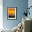 Orange Horizon-Paul Evans-Framed Giclee Print displayed on a wall