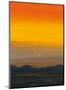 Orange Horizon-Paul Evans-Mounted Giclee Print