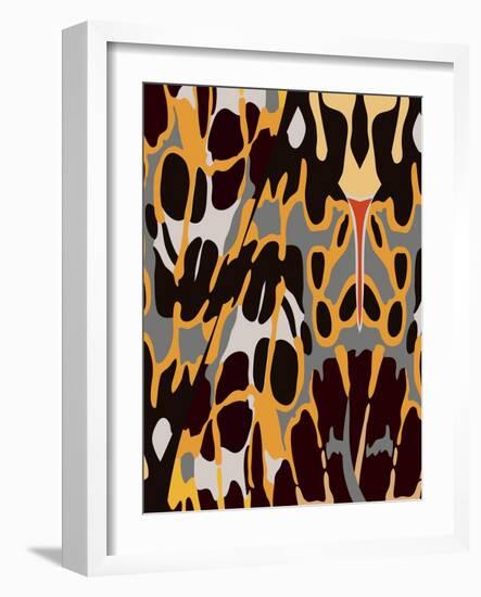 Orange Icicle-Belen Mena-Framed Giclee Print