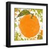 Orange II-Irena Orlov-Framed Art Print