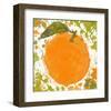 Orange II-Irena Orlov-Framed Art Print