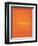 Orange Interior with Figure, 2000-John Miller-Framed Premium Giclee Print