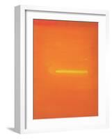 Orange Interior with Figure, 2000-John Miller-Framed Giclee Print