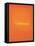 Orange Interior with Figure, 2000-John Miller-Framed Stretched Canvas