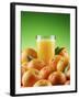 Orange Juice and Fresh Oranges-Miguel G^ Saavedra-Framed Photographic Print