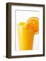 Orange Juice Splashing Out of Glass-Foodcollection-Framed Photographic Print