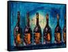 Orange Label-Jodi Monahan-Framed Stretched Canvas