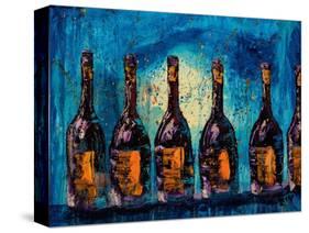 Orange Label-Jodi Monahan-Stretched Canvas