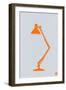 Orange Lamp-NaxArt-Framed Art Print