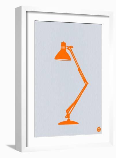 Orange Lamp-NaxArt-Framed Art Print