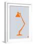 Orange Lamp-NaxArt-Framed Art Print
