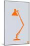 Orange Lamp-NaxArt-Mounted Art Print