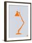 Orange Lamp-NaxArt-Framed Art Print