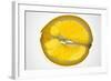 Orange (Lengthwise Slice), Backlit-Foodcollection-Framed Photographic Print