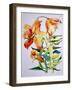 Orange Lilies 1,1985-Joan Thewsey-Framed Giclee Print