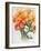 Orange Lilies,Gardenias and Carnations 2006-Joan Thewsey-Framed Giclee Print