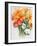 Orange Lilies,Gardenias and Carnations 2006-Joan Thewsey-Framed Giclee Print