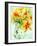 Orange Lilies in a Japanese Vase, 2000-Joan Thewsey-Framed Giclee Print