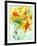 Orange Lilies in a Japanese Vase, 2000-Joan Thewsey-Framed Giclee Print