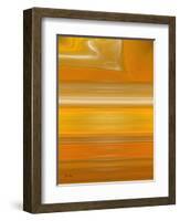 Orange Line-Kenny Primmer-Framed Art Print