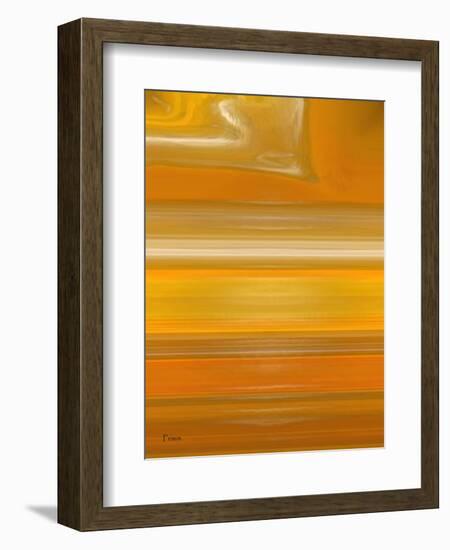 Orange Line-Kenny Primmer-Framed Art Print
