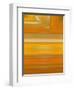 Orange Line-Kenny Primmer-Framed Art Print