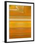 Orange Line-Kenny Primmer-Framed Art Print