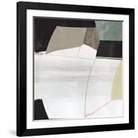 Orange Lines II-null-Framed Art Print