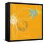 Orange Lite 1-Jan Weiss-Framed Stretched Canvas