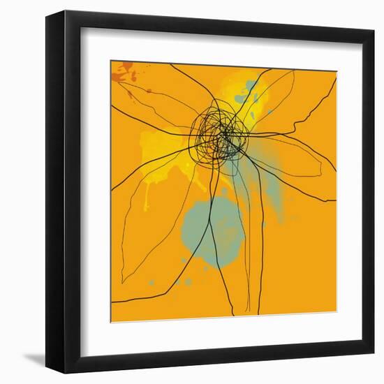 Orange Lite 2-Jan Weiss-Framed Art Print