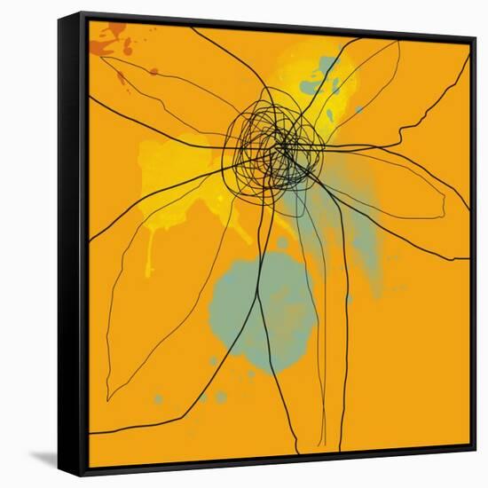 Orange Lite 2-Jan Weiss-Framed Stretched Canvas