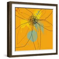 Orange Lite 2-Jan Weiss-Framed Art Print