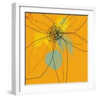 Orange Lite 2-Jan Weiss-Framed Art Print