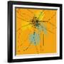 Orange Lite 2-Jan Weiss-Framed Art Print