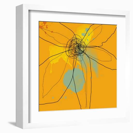 Orange Lite 2-Jan Weiss-Framed Art Print