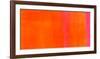 Orange-Magenta, c.2005-Susanne Stähli-Framed Serigraph