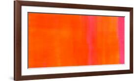 Orange-Magenta, c.2005-Susanne Stähli-Framed Serigraph