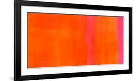 Orange-Magenta, c.2005-Susanne Stähli-Framed Serigraph