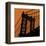 Orange Manhattan-Erin Clark-Framed Art Print