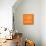 Orange Map of Johannesburg-NaxArt-Mounted Art Print displayed on a wall