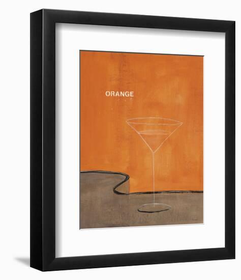 Orange Martini-Mark Pulliam-Framed Giclee Print