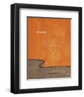 Orange Martini-Mark Pulliam-Framed Giclee Print