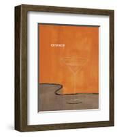 Orange Martini-Mark Pulliam-Framed Giclee Print