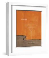 Orange Martini-Mark Pulliam-Framed Giclee Print
