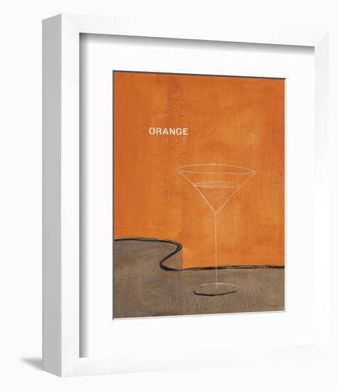 Orange Martini-Mark Pulliam-Framed Giclee Print