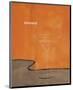 Orange Martini-Mark Pulliam-Mounted Giclee Print